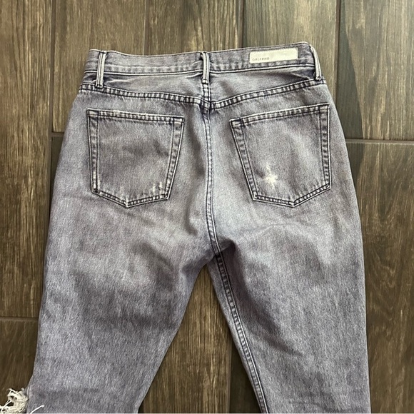 GRLFRND Karolina High Rise Skinny Crop Jeans Destroyed in You Got the Look Sz 27 - Picture 6 of 9